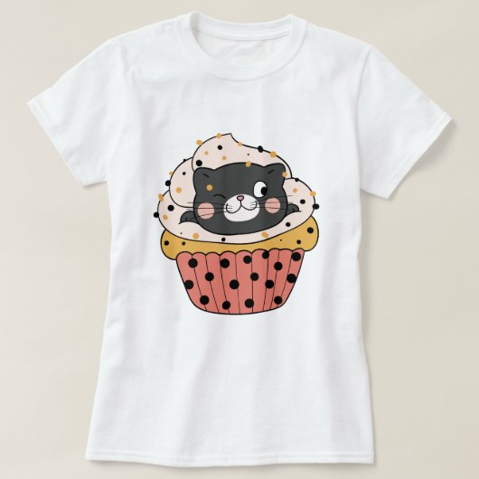 Cupcat T - Shirt (Design vorne)