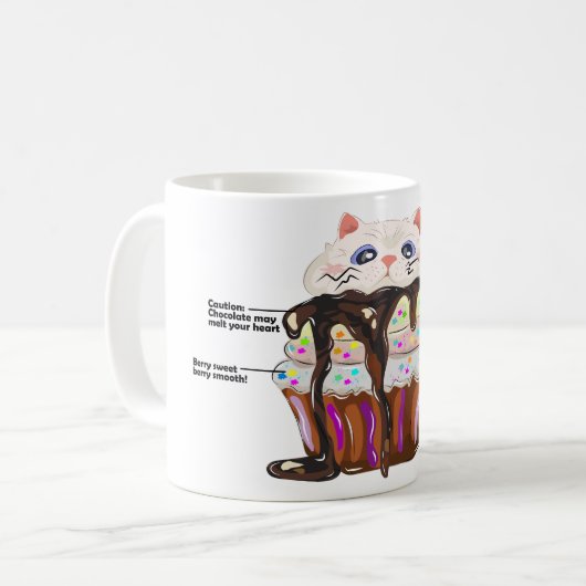 Cupcates-Tasse Kaffeetasse (Vorderseite Links)