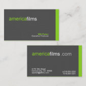 Cupertino-Grau II Visitenkarte (Vorne/Hinten)