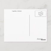 Cupertino, kalifornische Postkarte (Rückseite)