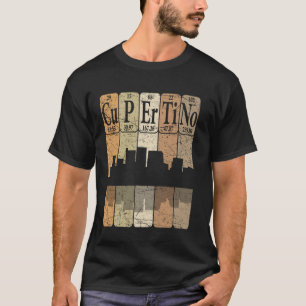 Cupertino Periodensystem Elemente Cupertino Kalifo T-Shirt
