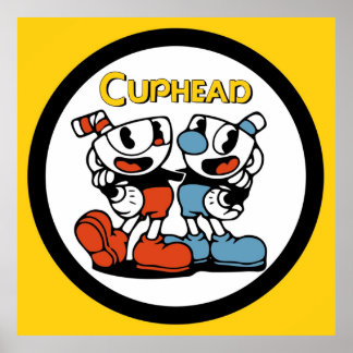 CUPHEAD Cuphead Mugman Poster