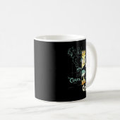Cuphead Show Ms. Chalice Halbskizze Premium Kaffeetasse (VorderseiteRechts)