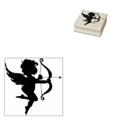 Cupiangel Silhouette Art Briefmarke Gummistempel (Stempel)