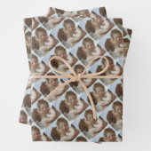 Cupid and Psyche as children - William Bouguereau Geschenkpapier Set (Beispiel)