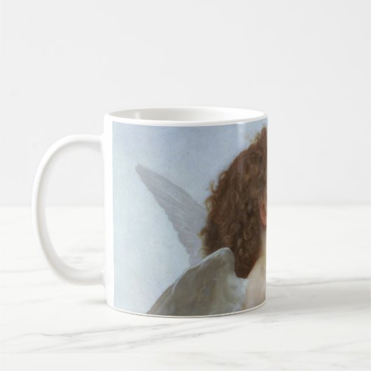 Cupid and Psyche as children - William Bouguereau Kaffeetasse (Links)