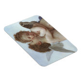 Cupid and Psyche as children - William Bouguereau Magnet (Rechte Seite)