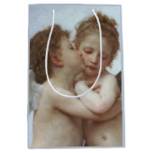 Cupid and Psyche as children - William Bouguereau Mittlere Geschenktüte (Vorderseite)