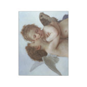 Cupid and Psyche as children - William Bouguereau Notizblock (Rotiert)