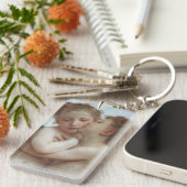 Cupid and Psyche as children - William Bouguereau Schlüsselanhänger (Vorderseite rechts)