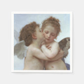 Cupid and Psyche as children - William Bouguereau Serviette (Vorderseite)