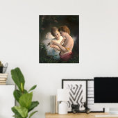 Cupid and Psyche, Louis Prang Poster (Heimbüro)