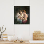 Cupid and Psyche, Louis Prang Poster (Küche)