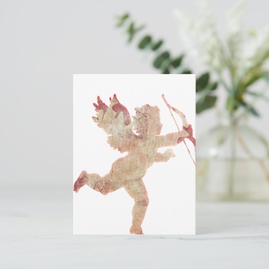 Cupid Angel Postkarte (Stehend Vorderseite)