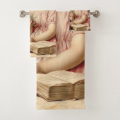 Cupid Angel schreibt einen Liebe Badhandtuch Set (Insitu)