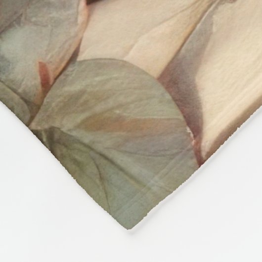 Cupid Angel schreibt einen Liebe Fleecedecke (Ecke)