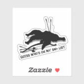 Cupid Anti Valentine's Day  Aufkleber (Blatt)