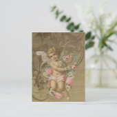 Cupid - Antik Postkarte (Stehend Vorderseite)