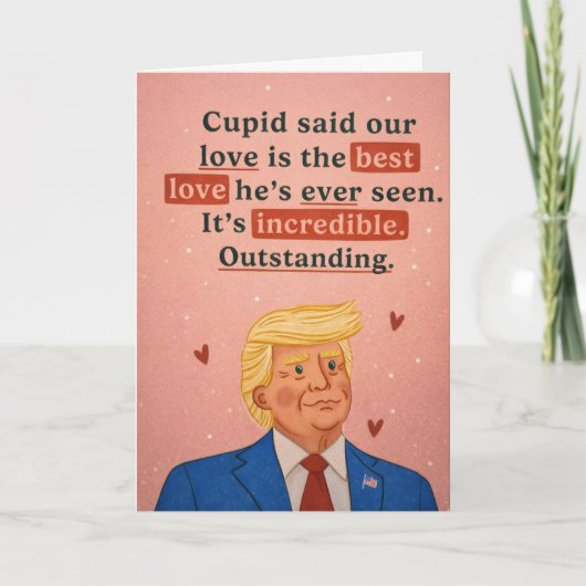 Cupid Approved Feiertagskarte (Vorderseite)