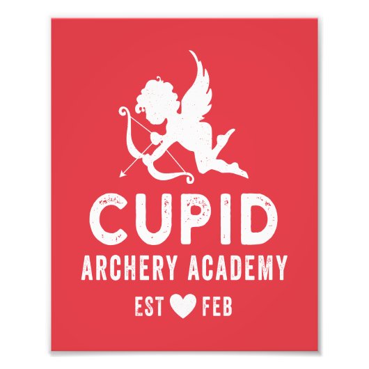 Cupid Archery Academy Fotodruck (Vorne)