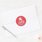Cupid Archery Academy Runder Aufkleber (Umschlag)
