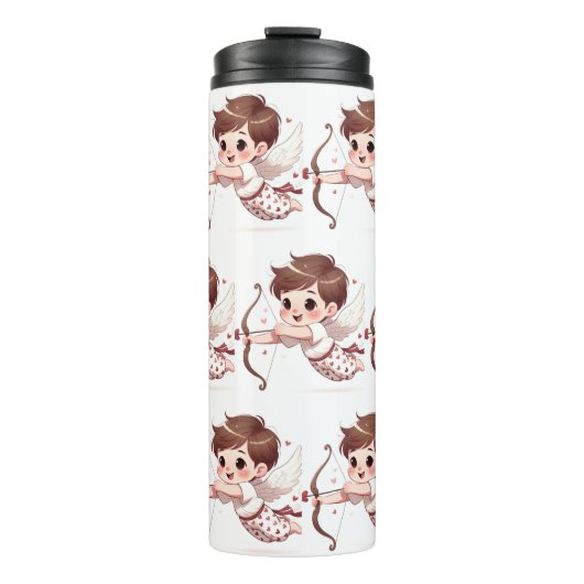 Cupid-Arrow-Valentin Thermosbecher (Vorderseite)