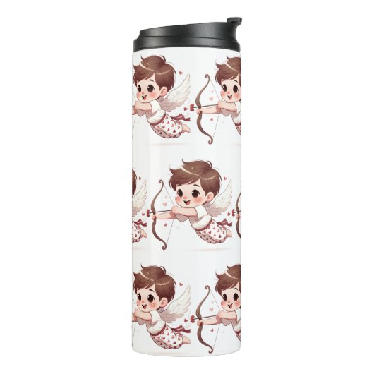 Cupid-Arrow-Valentin Thermosbecher (Nach links gedreht)