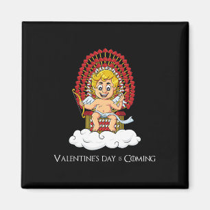 Cupid Arrows Throne Valentinstag Fun Boys Girls Magnet