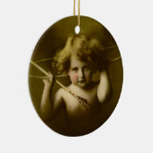 Cupid Awake Lithograph Keramik Ornament (Rechts)