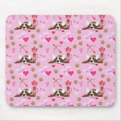 Cupid Basset Hound Mousepad (Vorne)