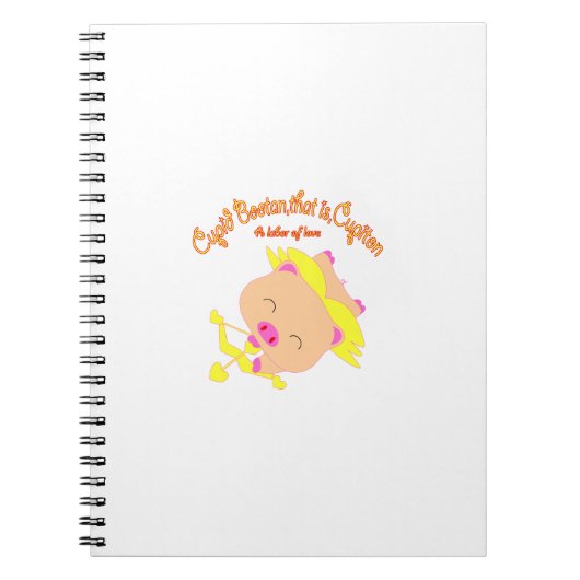 Cupid Bootan Notizblock (Vorderseite)