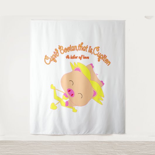 Cupid Bootan Wandteppich (Vorderseite)