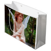 Cupid, Bouguereau Große Geschenktüte (Vorderseite Schrägansicht)
