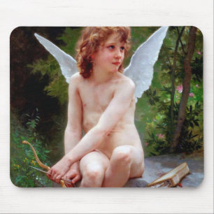 Cupid, Bouguereau Mousepad