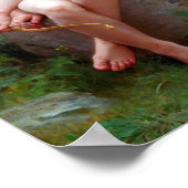 Cupid, Bouguereau Poster (Ecke)