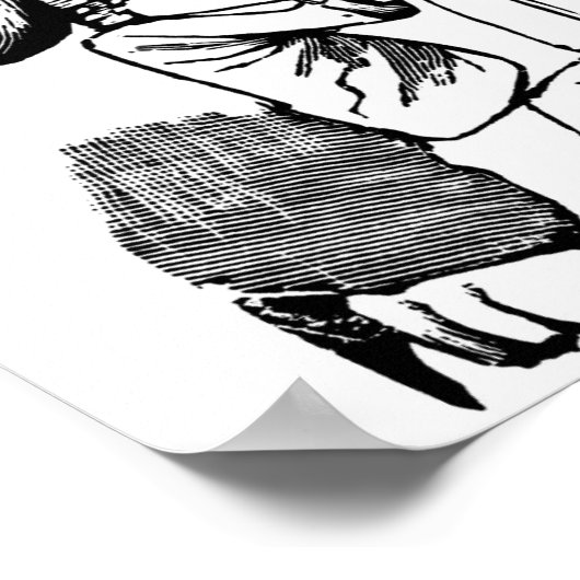 Cupid Calavera, Skeleton Lovers c. 20. Poster (Ecke)