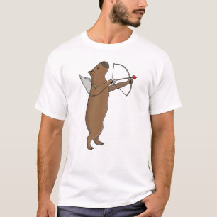 Cupid Capybara T-Shirt