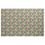 Cupid Cherub Harvesting Heart Tree Stoff (Fat Quarter (45,7 x 55,9 cm))