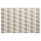 Cupid Cherub Rose Valentine Carriage Stoff (Fat Quarter (45,7 x 55,9 cm))