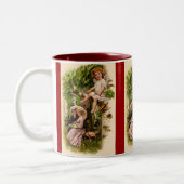 Cupid & Couple Vintag Valentine Tasse (Links)
