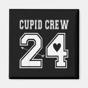 Cupid Crew 2024 Valentinstag Sport Jersey Stil Magnet
