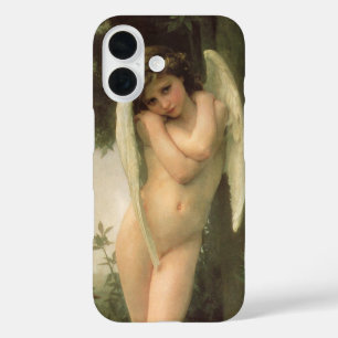 Cupid (Cupido) Engelporträt von Bouguereau iPhone 16 Hülle