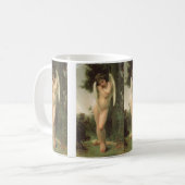 Cupid (Cupidon) Angel Portrait von Bouguereau Kaffeetasse (Vorderseite Links)
