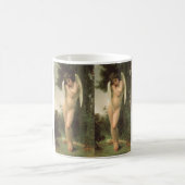 Cupid (Cupidon) Angel Portrait von Bouguereau Kaffeetasse (Mittel)