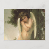 Cupid (Cupidon) Angel Portrait von Bouguereau Postkarte (Vorderseite)