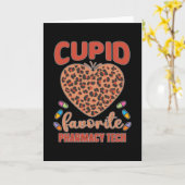 Cupid Favorite Pharmacy Tech Techniker Apotheker Karte (Gelbe Blume)