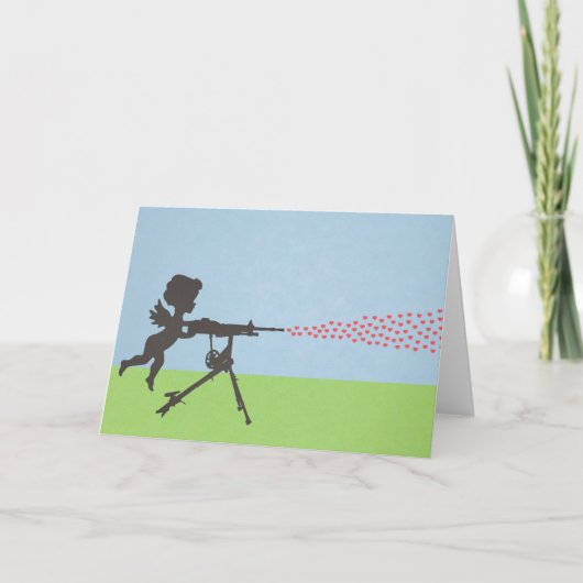 Cupid Feiertagskarte (Vorderseite)