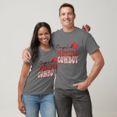 Cupid findet mich einen Cowboy Funny Valentine T-Shirt (Unisex)