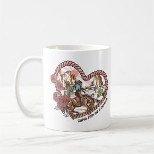 Cupid findet mich einen Cowboy Kaffeetasse