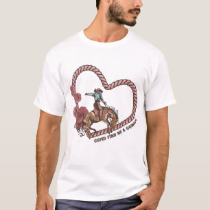 Cupid findet mich einen Cowboy T-Shirt